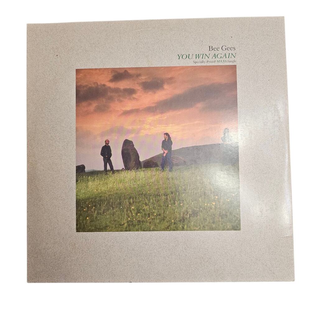 BEE GEES - You Win Again - 12" Single (Vinyl LP) 1987 WB 20760